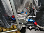 1/2" braided  line to the Holley fuel pump