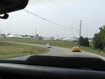 Arriving at the National Corvette Museum in Bowling Green, KY