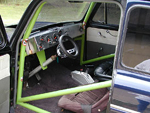 Front shot of the original interior & dash