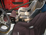 The shifter mechanism is mounted