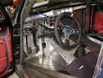 Brake master cylinder installed