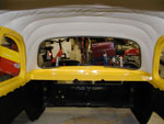 Painted rear qtr panel trim strips