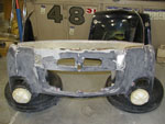 The under-side of the front body-work