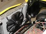 Radiator fan w/ weather pak connectors