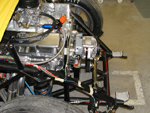 Alternator showing wire jumper