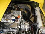 Radiator and fan mounted