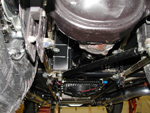 Rear view of trans cooler