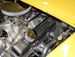 Corvette valve covers installed.