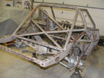 A rear shot of the differential
