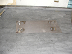 The steel reinforcement plate