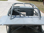 The rear deck