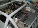 We mounted the brake & clutch reservoirs on the interior front panel