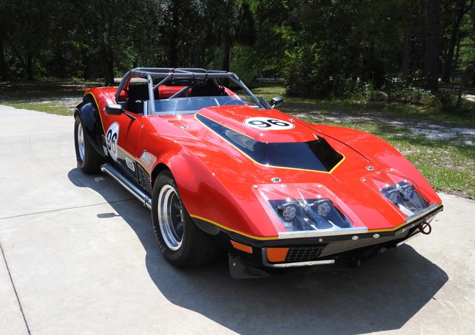 1972 vintage Corvette racecar